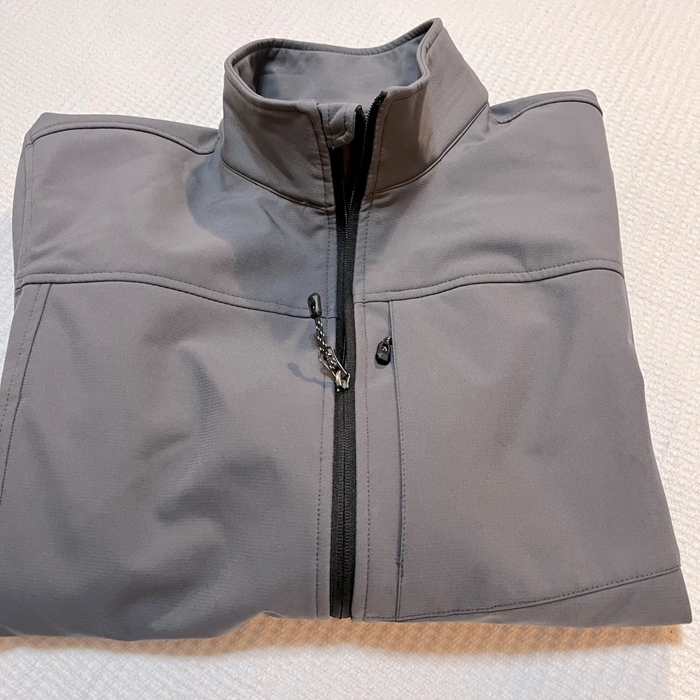 Swiss‎ tech gray jacket. Large